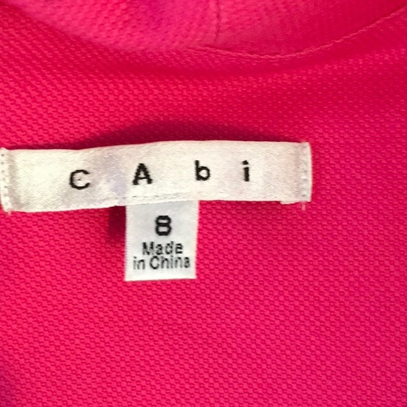 CAbi Women’s Pink V-Neck Blazer - Picture 4 of 5
